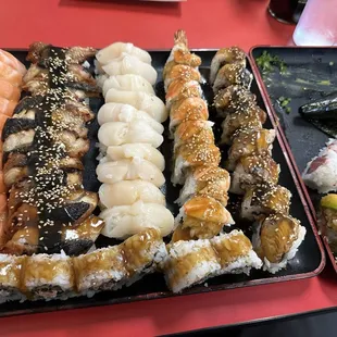 food, sushi and sashimi, sashimi, sushi