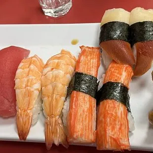 First whole column of Nigiri