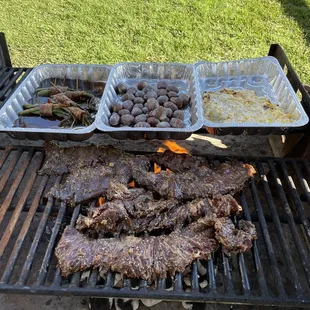 Marinated Teriyaki flank steak