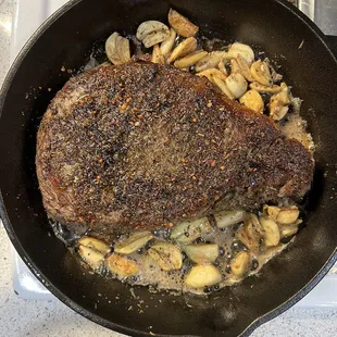 The ribeye