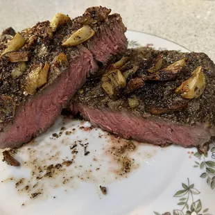 Inside the ribeye