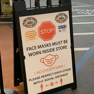 Face mask please!