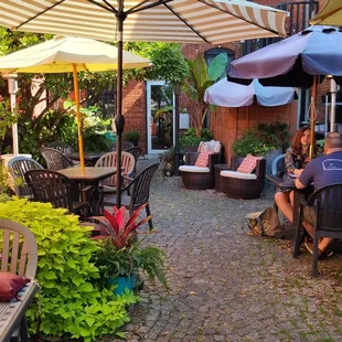 Front of patio