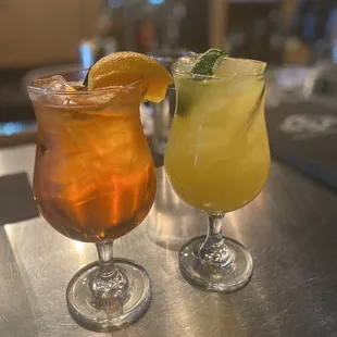 Aperol Spritz and Italian Margarita