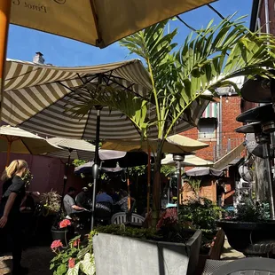 Outside patio