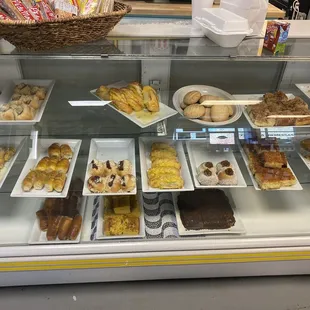 a variety of pastries