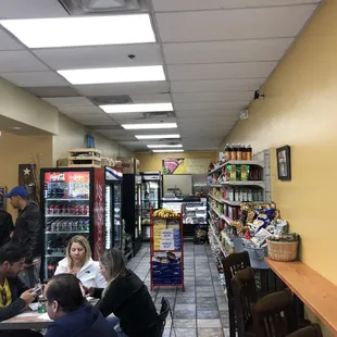 customers sitting at tables