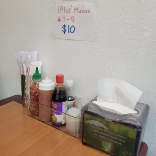 Table Condiments