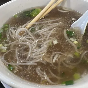 Pho with Quail Egg