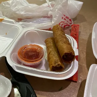 Egg rolls