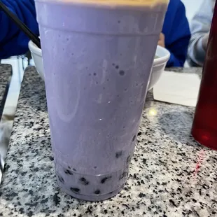 Taro bubba drink