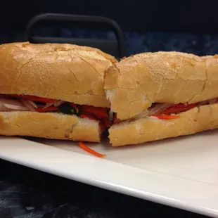 Vietnamese ham Banh Mi. $3.50.