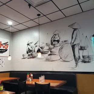 Side of restaurant