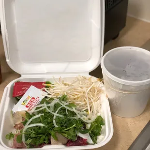 Beef combination pho ToGo