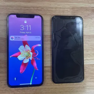 iPhone screen repair