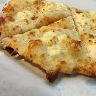 White pizza with cream cheese!