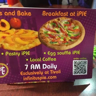 This location serves up mornin grubs as well!