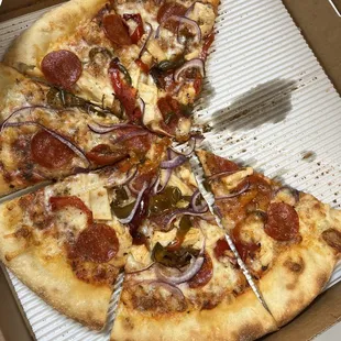 My pizza creation from iPizza