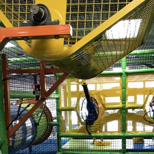 Fountains full of Foam Balls