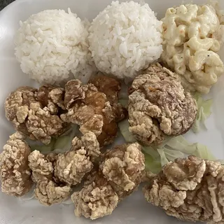 Fried Garlic Chicken Plate