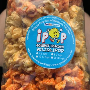 Buffalo Ranch Popcorn &amp; Spicy Hot Cheddar Popcorn