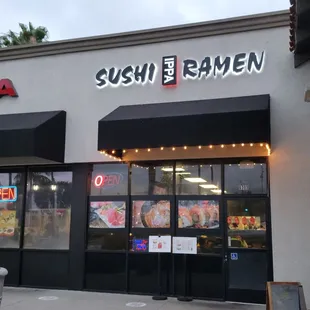 exterior of restaurant
