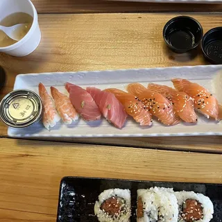 45. Sushi (8 Pieces) and Spicy Tuna Roll (8 Pieces)Combo