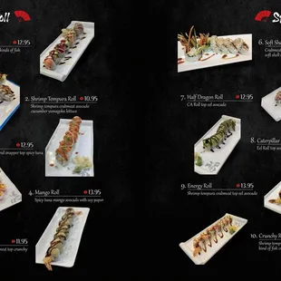 2024 Updated Menu. Come visit us today!