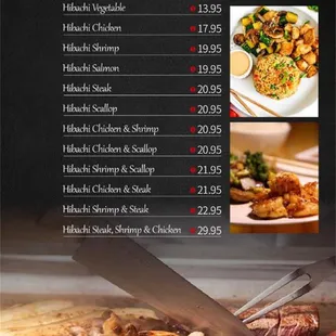 Hibachi Dinner Specials!