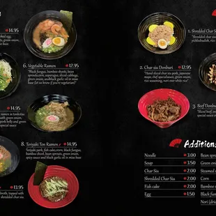 2024 Updated Menu. Come visit us today!