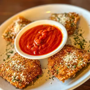 Fried Ravioli Appetizer