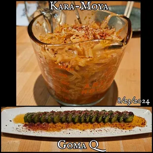 These appetizers tasted so good.