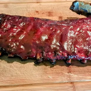 Pineapple/Coconut Glazed Ribs