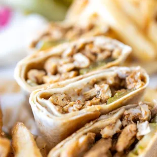 Chicken Shawarma Damascus-Style Wrap