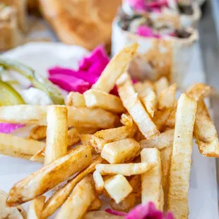 Their hand-cut, housemade fries are superb!