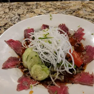 Beef tataki before I head home