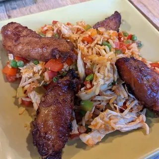 Chicken Mixed with Rice Dinner
