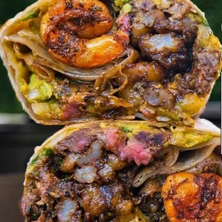Surf and Turf Burrito