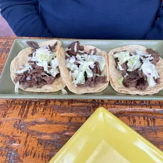 3 Steak Tacos