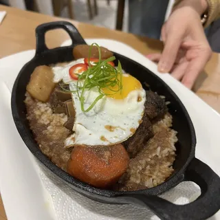 Braised Kalbi with Rice