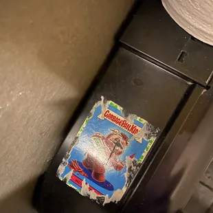 a toilet paper dispenser