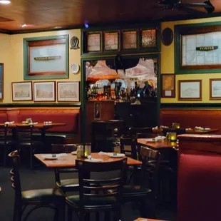 The bar is through the doorway ahead.