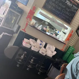 a man sitting at a table