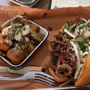 Brisket sandwhich