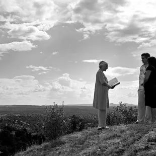 "Just the two of you" makes a sweet intimate wedding!