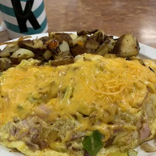 Denver Omelette with cheese