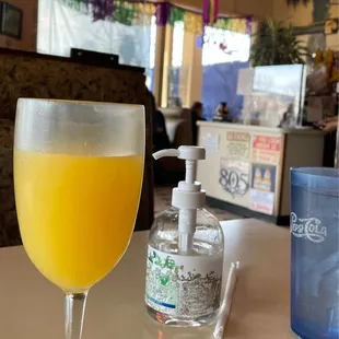 Having brunch before the Mardi Gra parade starts!
