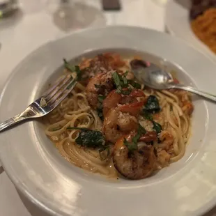 Shrimp &amp; crawfish pasta