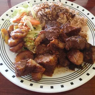 Fantastic Jerk Pork at Irie Bay in Tampa!