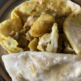 Ire Cafe's Curry Chicken Roti